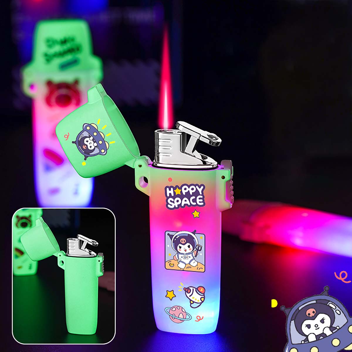 Nightglow Gradient Lighter, Cute Lighter