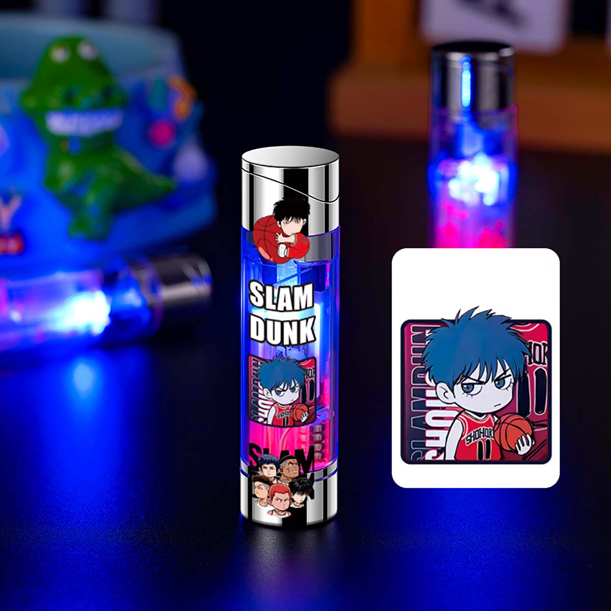 Cute Colorful Luminous Windproof Lighter, Creative and Personalized Lighter