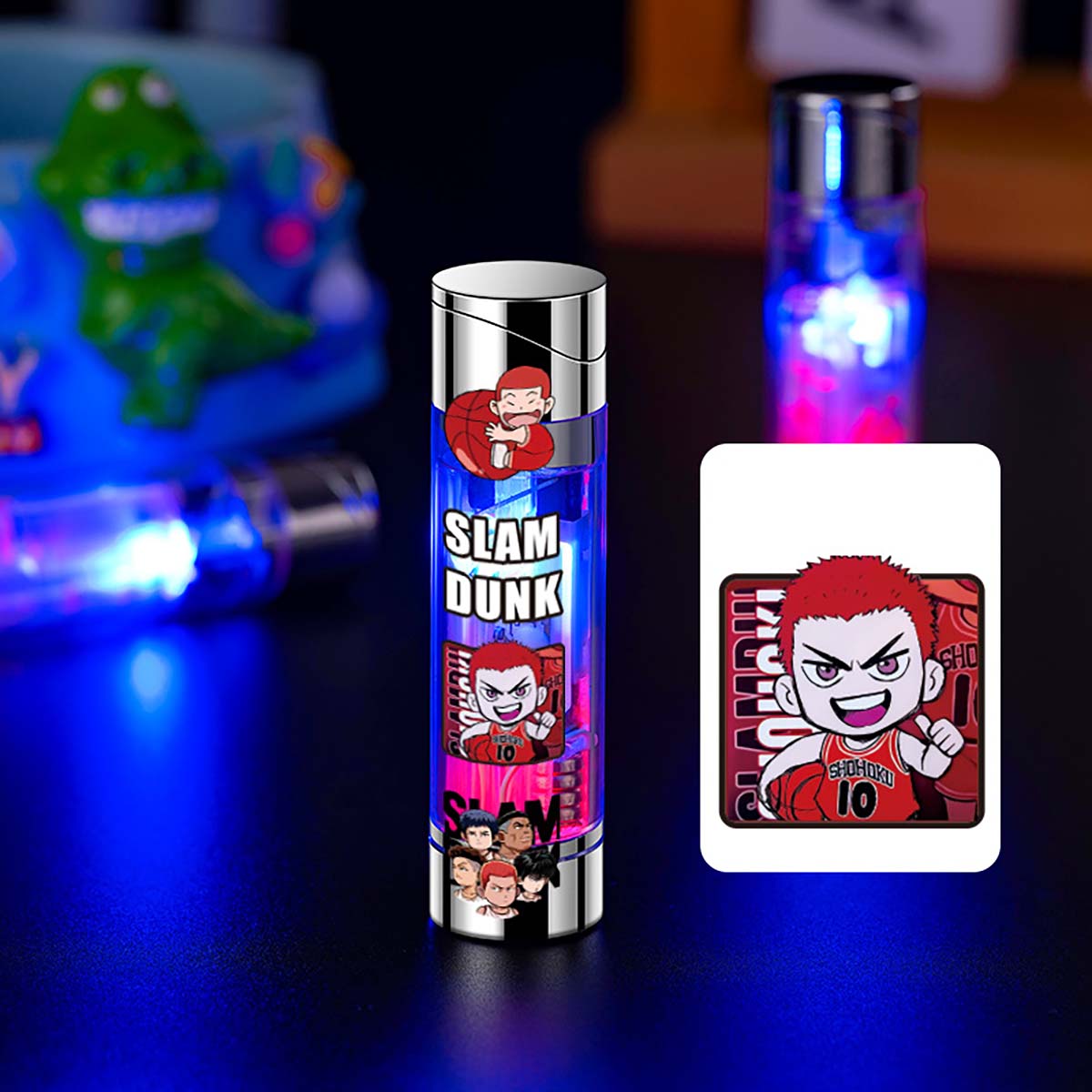 Cute Colorful Luminous Windproof Lighter, Creative and Personalized Lighter